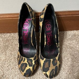 Kensie Girl Animal Print Heels